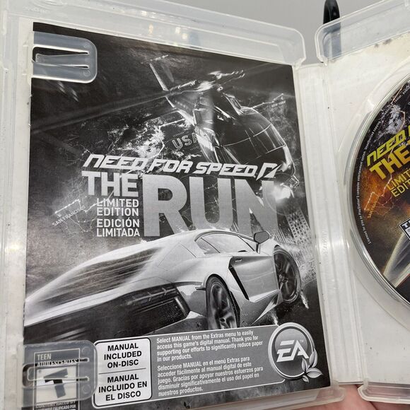 Need For Speed The Run Limited Edition Sony PlayStation 3 PS3 CIB - Picture 7 of 10